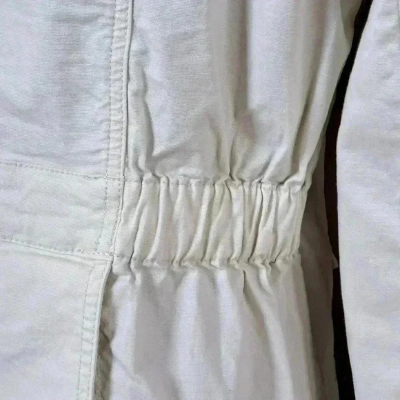 Cabi Kenya Jacket Women's Size Medium  Bone/Cream Coloured Utility Jacket - Picture 6 of 16